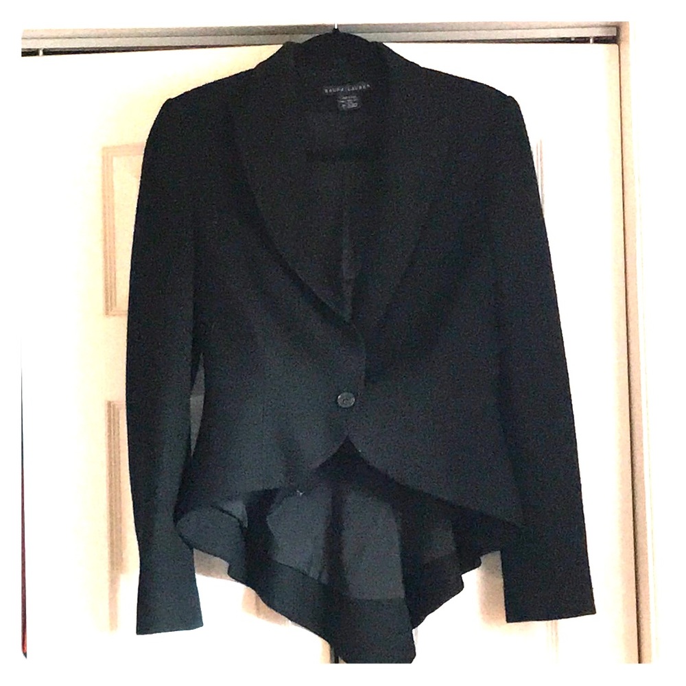 Ralph Lauren Wool Riding Tailcoat